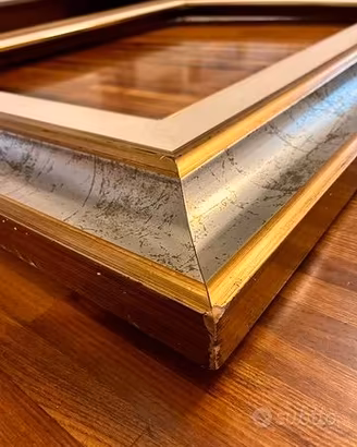 Cornice color argento e oro per quadri 50x70