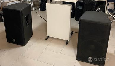 Coppia casse yamaha dsr 115