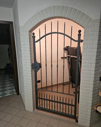 Cancello lavorato in ferro