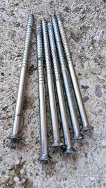 Tettoia in ferro completa di viti