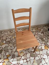 Sedie in legno