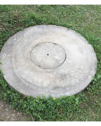 Coperchio in cemento per pozzo