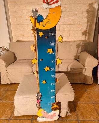 Metro Misuratore di Altezza per Bambini in Legno