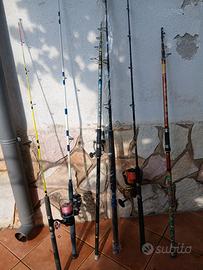 canne da pesca professionali