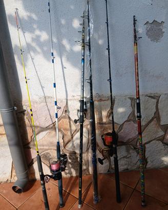canne da pesca professionali