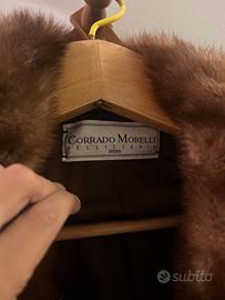 Pelliccia visone marrone