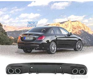 DIFFUSORE MERCEDES CLASSE C W205 SEDAN 14-20 AMG P