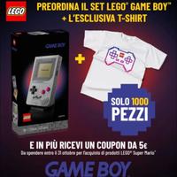 LEGO Game Boy Set + T-Shirt Esclusiva