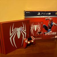 Playstation 4 Pro Spiderman limited edition (2018)