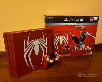 Playstation 4 Pro Spiderman limited edition (2018)