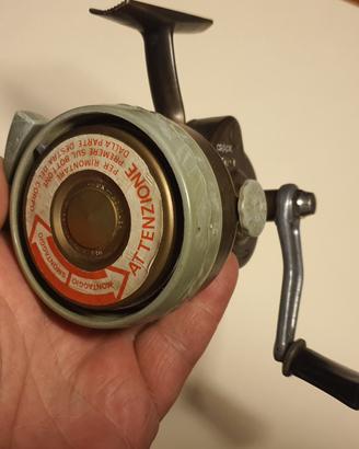 Crack Contact mulinello da pesca vintage + bobine