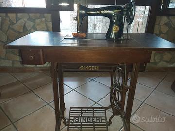 Macchina da cucire Singer +mobile del 1934