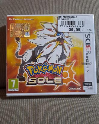 Pokemon sole Nintendo 3ds