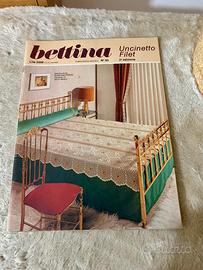 Rivista uncinetto Bettina N. 83 Vintage