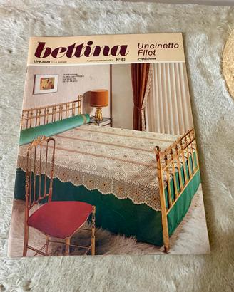 Rivista uncinetto Bettina N. 83 Vintage