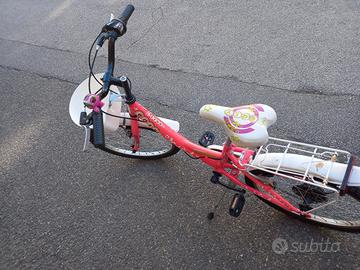 bici acciaio 20" per bimba 