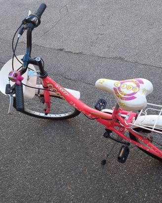 bici acciaio 20" per bimba 