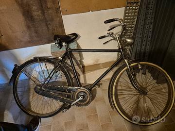 Bici d'epoca con freni a bacchetta