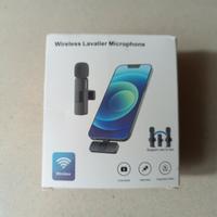 Microfono Lavalier Wireless Professionale – NUOVO 