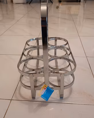 Portabottiglie con cartellino