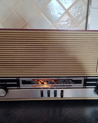 radio a valvole minerva funzionante 