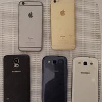 Vari cellulari smartphone per ricambi