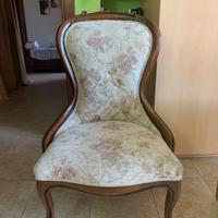 Poltrona stile barocco