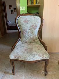 Poltrona stile barocco