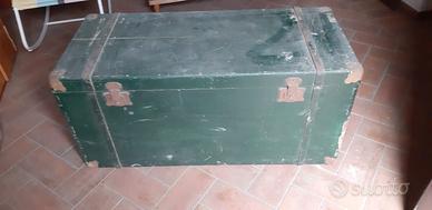 arredamento da restauro baule legno d epoca