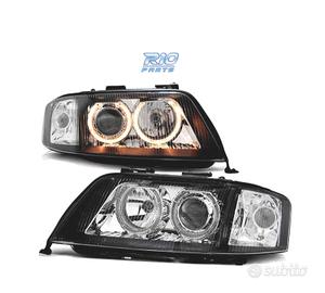 FARI OCCHI ANGEL PER AUDI A6 01-04 ADATTABILI XENO