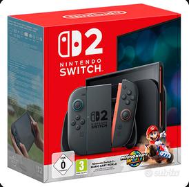 Nintendo switch 2 bundle mari kart world come nuov