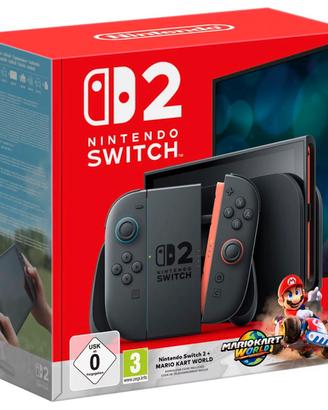 Nintendo switch 2 bundle mari kart world come nuov