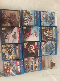 Lotto 10 giocchi PS4/PS5 + steelbook Sonok 4 k