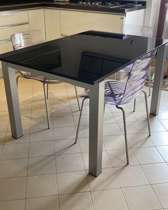 tavolo in vetro di Calligaris