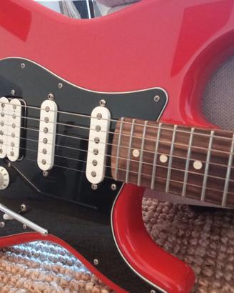 Fender MEX Stratocaster Floyd Rose Sonic Red