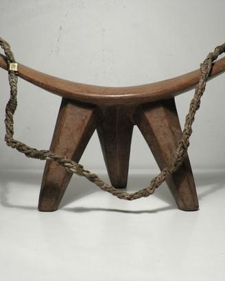 Poggiatesta Dinka Sudan arte tribale africana