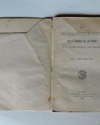 Il raccordamento di Torino con fer .Gottardo