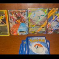 4 carte pokemon +15 carte base miste