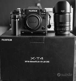 FUJI XT4 con VILTROX af 33mm F1.4