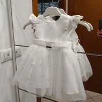 Vestitino battesimo bimba  6 mesi