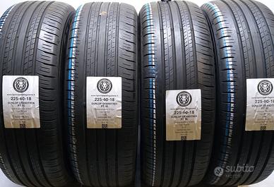 4 GOMME 225 60 18 DUNLOP A67233