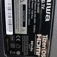 TV led AIWA 43  solo ricambi 