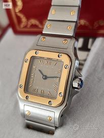 - VENDUTO -- Cartier Santos ref 1057930 , full set
