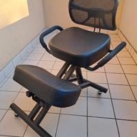 sedia ergonomica posturale nuova