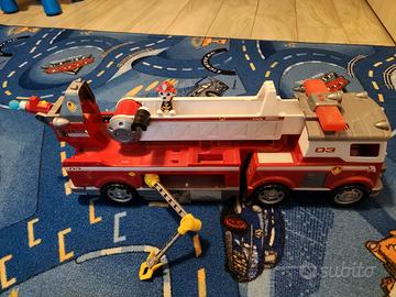 paw patrol camion pompieri