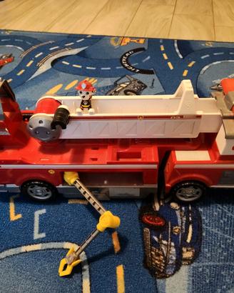 paw patrol camion pompieri