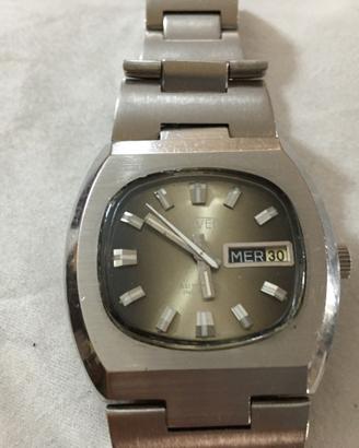 2 orologi over size 100% acciaio svizzeri automati