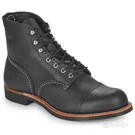 Stivali Red Wing Iron Ranger 8114 in Pelle Nera