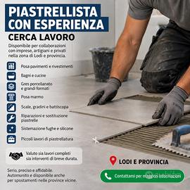PIASTRELLISTA CON ESPERIENZA