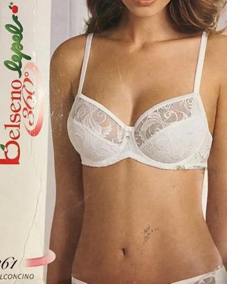 Reggiseno BelSeno Lepel Balconcino bianco 3C